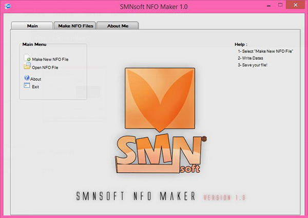 SMNsoft NFO Maker